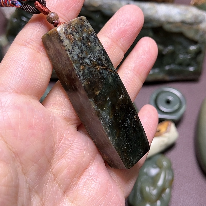 岫岩河磨玉（透闪石质玉）手绳未镶嵌