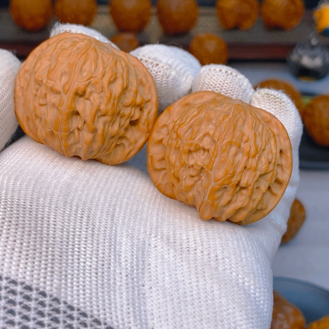 文玩核桃吊坠毕业级 正 磨盘