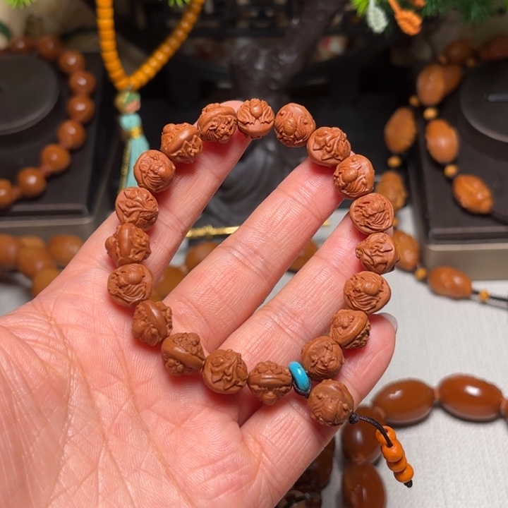 手串/手链橄榄核桃核富鱼