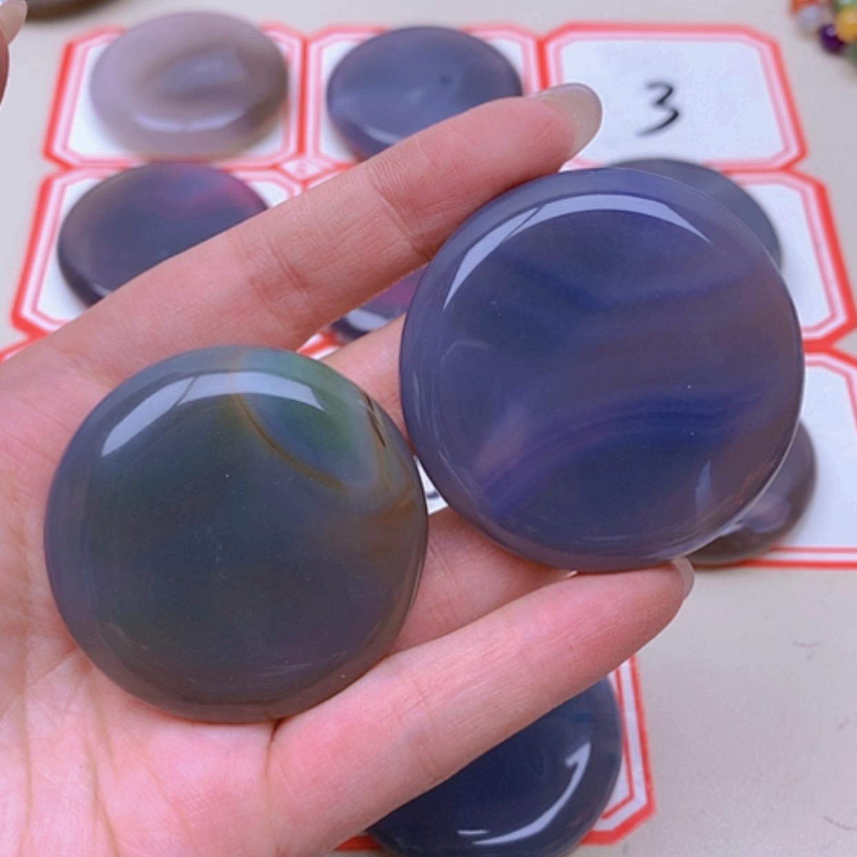 【闪购商品】未镶嵌玛瑙/玉髓珠宝半成品M*生