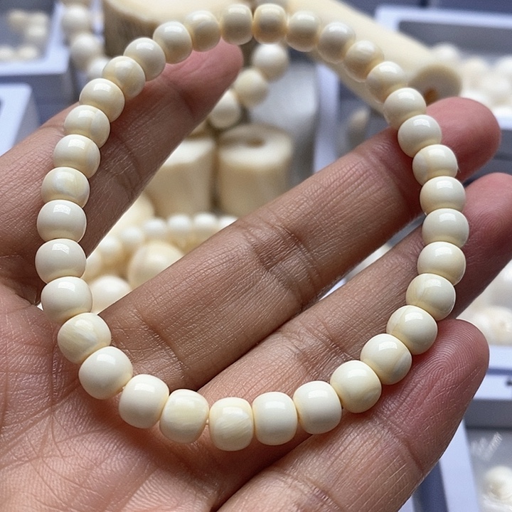 贝壳手串/手链6.5*5.5皮肉料串