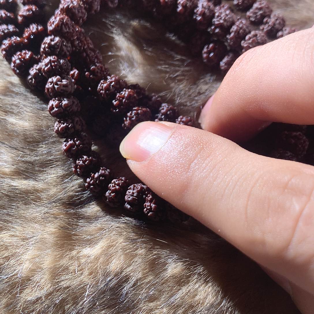 吊坠金刚菩提ㅤ*￴树祖108 7水里的