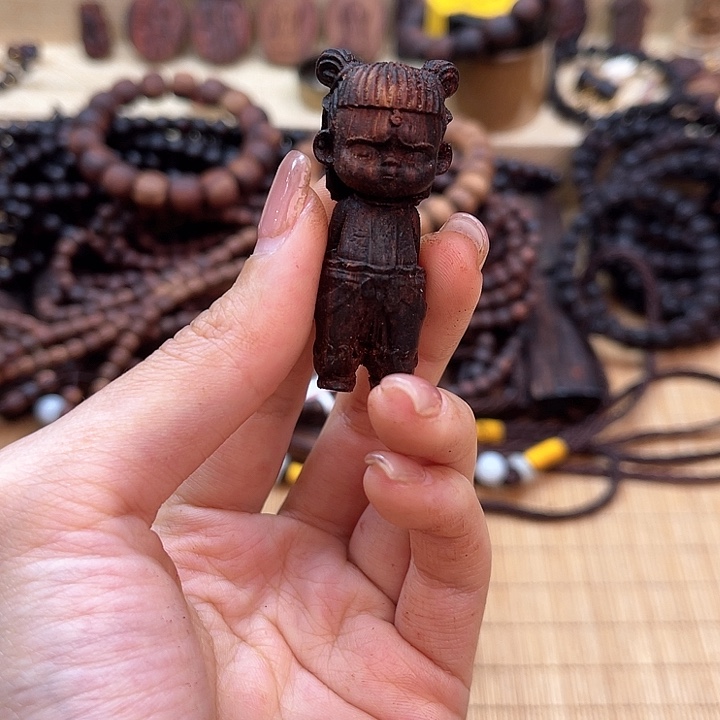 降真香其他（预）5.0哪吒雕刻件