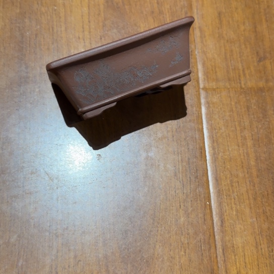 紫砂花盆原矿紫泥