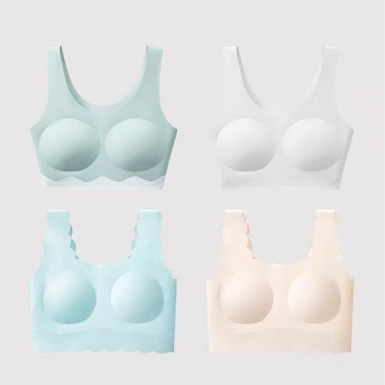 【树儿童内衣】一片式无痕聚拢收副乳美背内衣文胸女微瑕