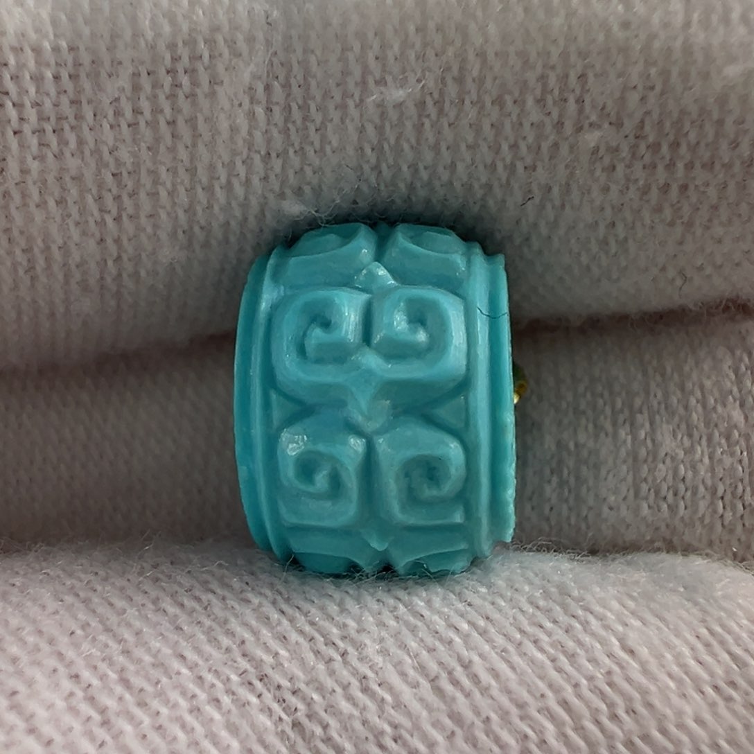 未镶嵌绿松石配饰11mm