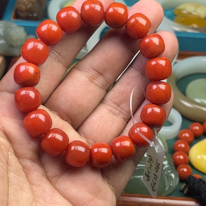 手链未镶嵌南红玛瑙