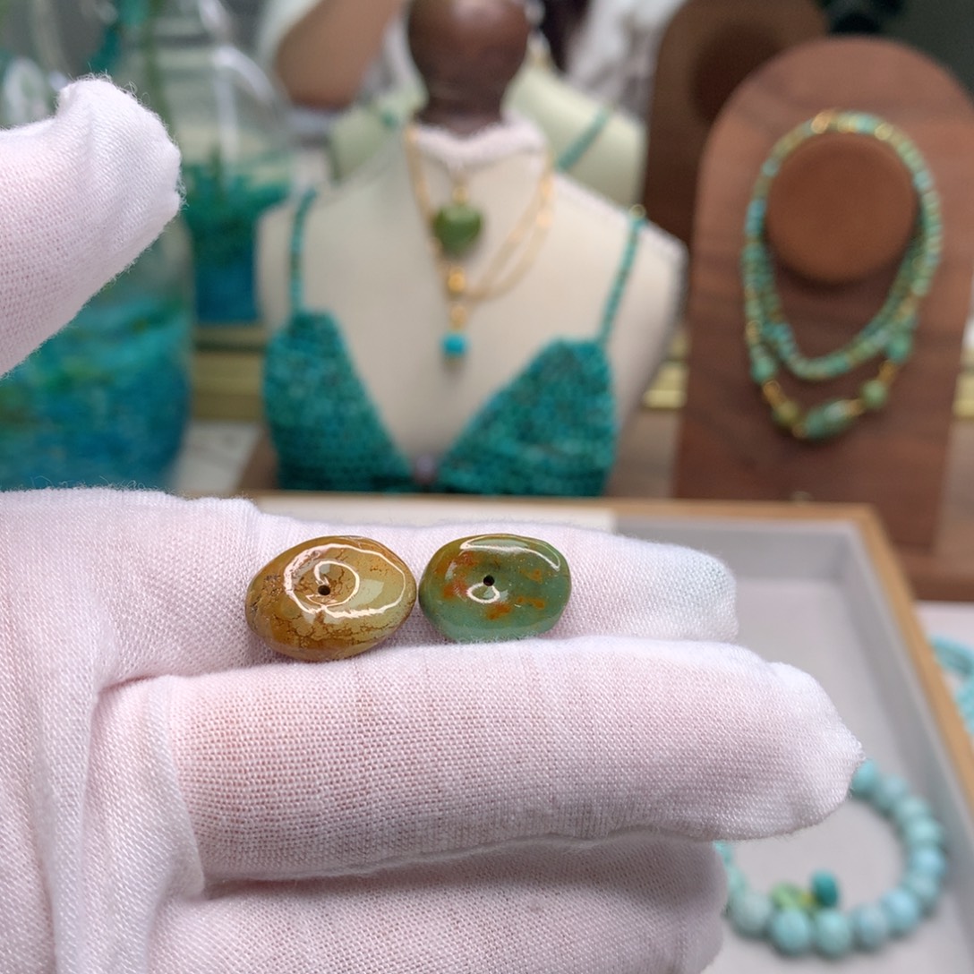 绿松石未镶嵌配饰