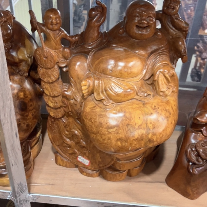 大果紫檀（缅甸花梨）《***》弥勒佛