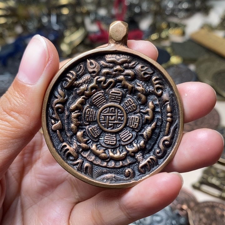 奋***强铜家居工艺铜福利挂件