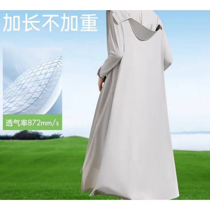 大庆仓童仙女云袍防晒衣（长款）FS24001F
