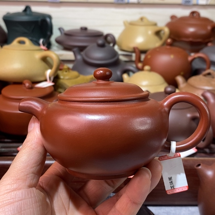茶壶紫砂微瑕处理一把