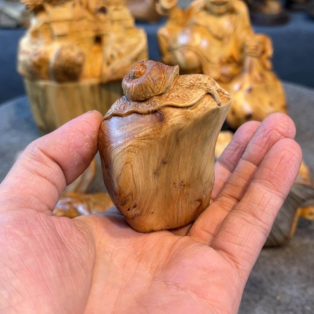 柏木（崖柏）根雕摆件工艺品