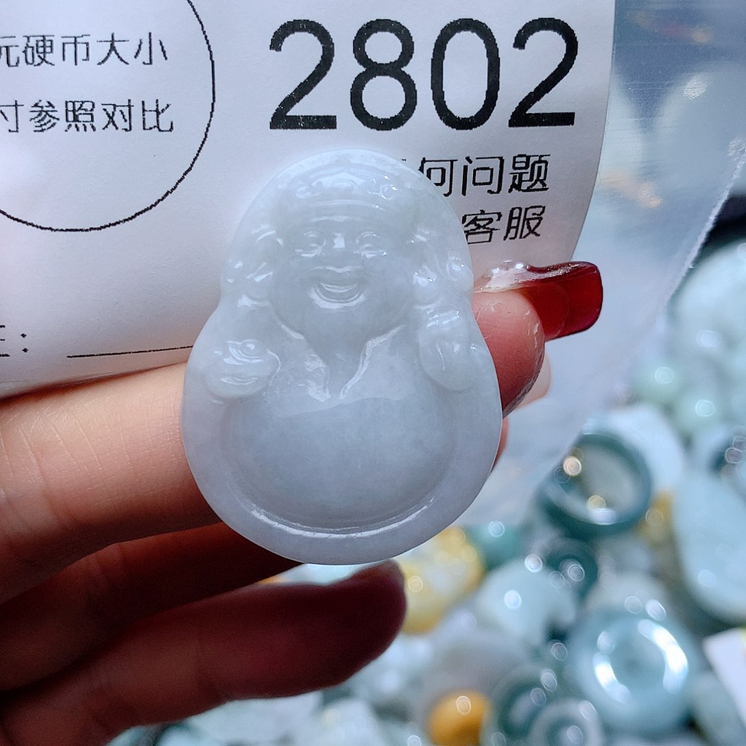 翡翠颈饰未镶嵌2802。