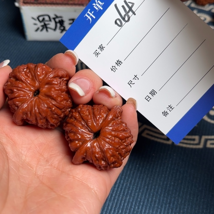 小洁，文玩核桃，38血麒麟，064