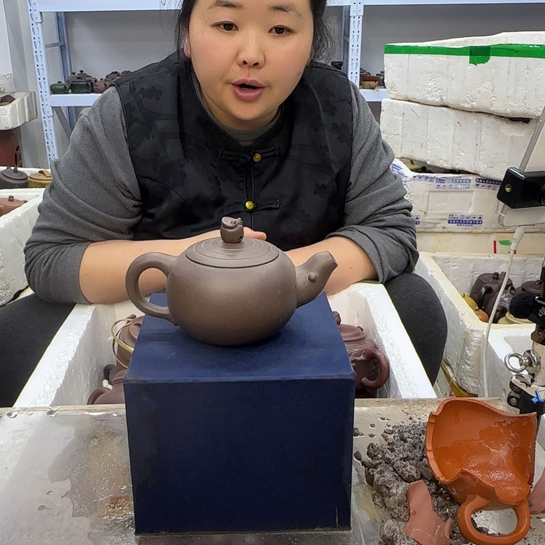 紫砂茶壶宜兴紫砂壶瑕疵处理