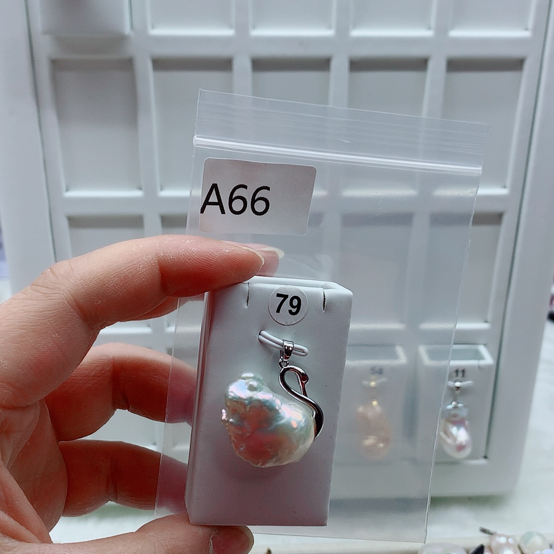 吊坠(不含链)淡水珍珠合金