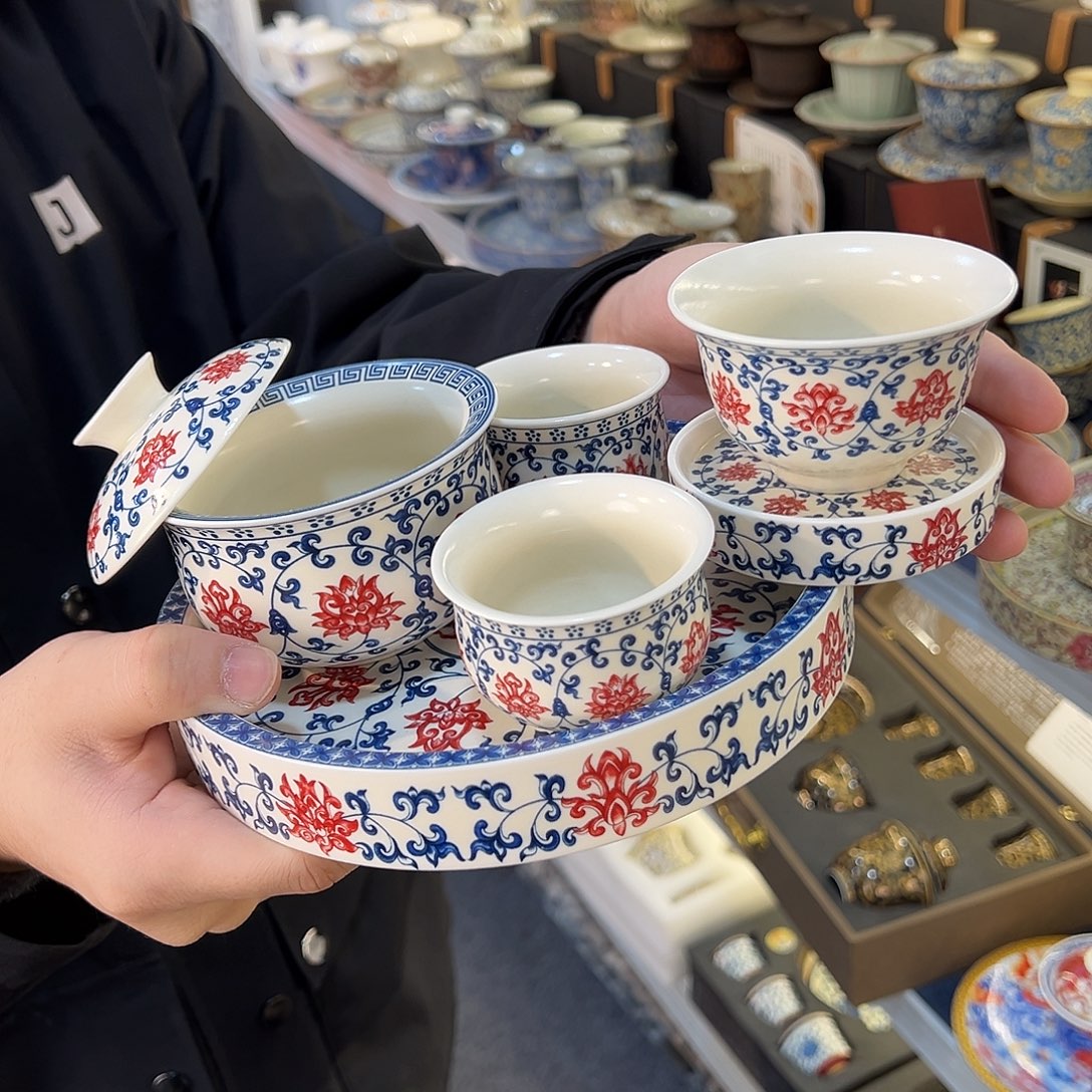 盖碗很漂亮我很喜欢