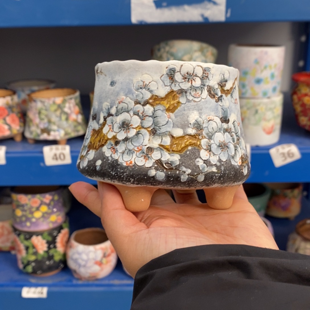 刻线雪景梅花好看