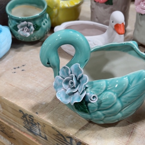 陶瓷满9包邮都是福利盆