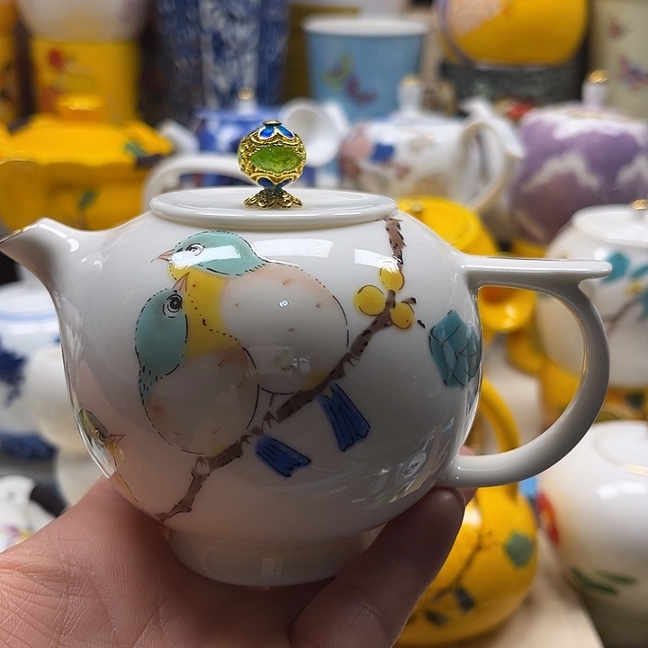 浅***雨瓷片清库存满18包邮，新疆西藏青海不包邮，回流瓷器