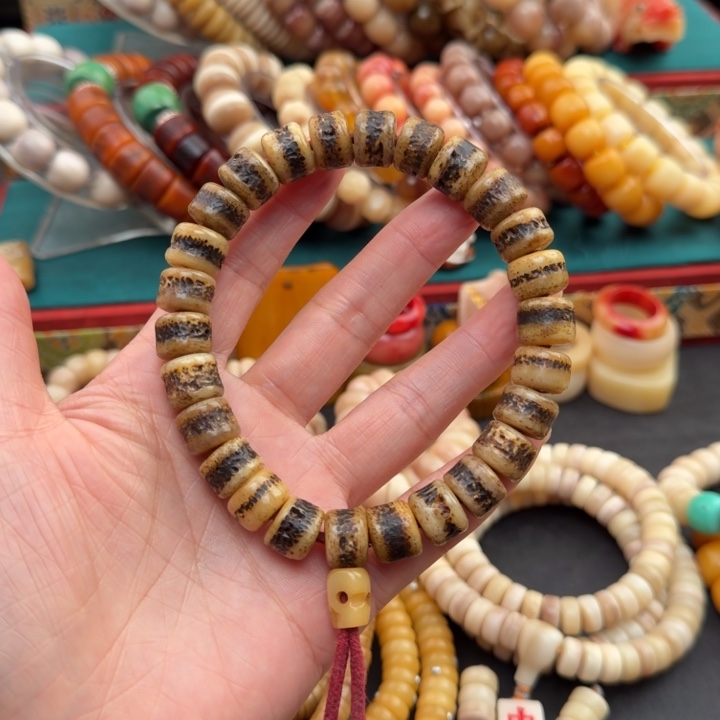 牛骨手串/手链嘎嘎12尺寸单圈