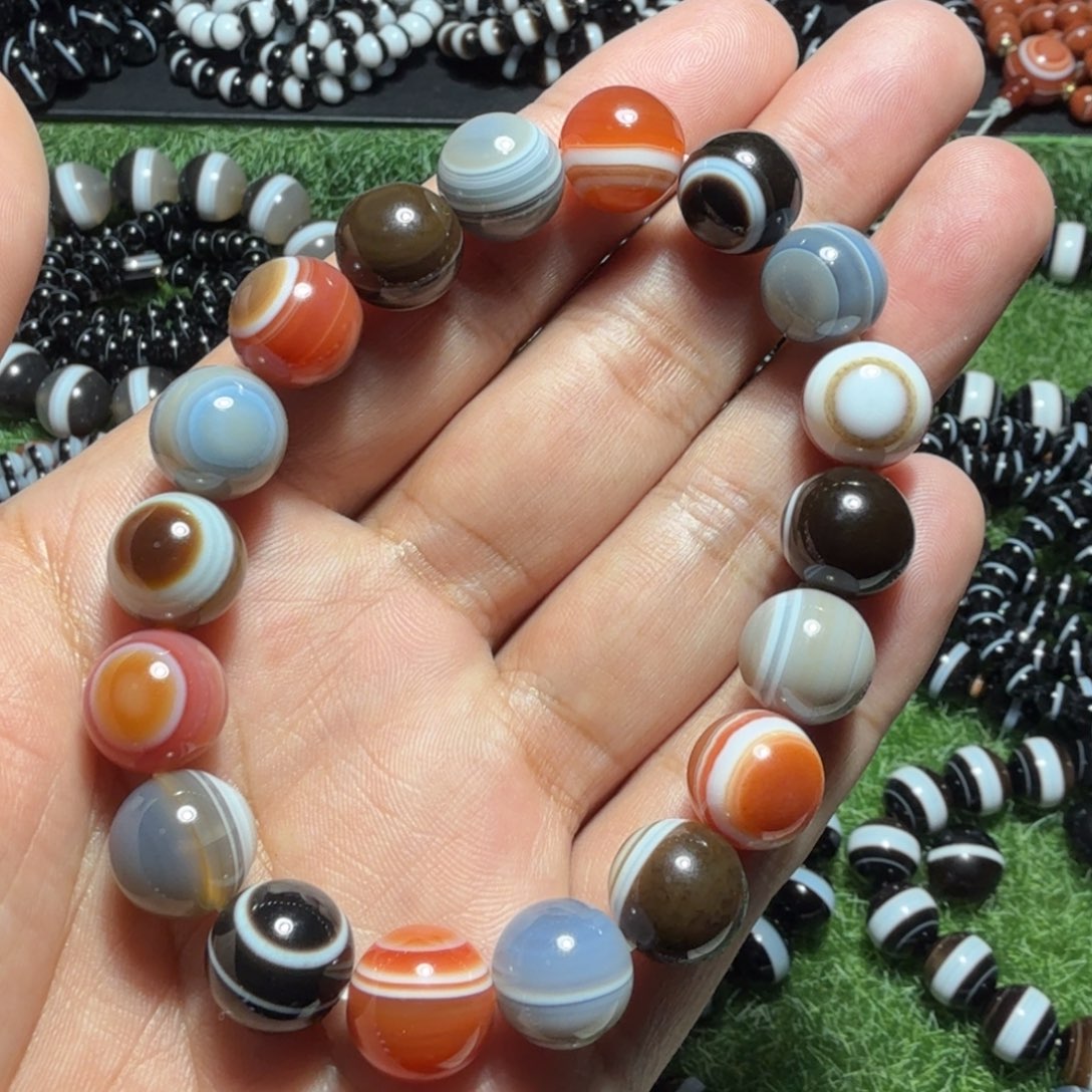 玛瑙/玉髓未镶嵌一线药师12