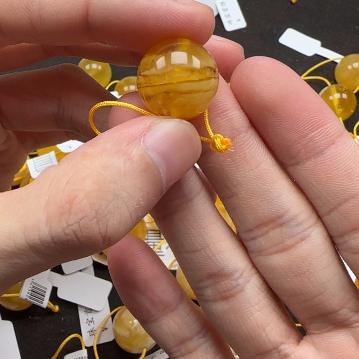 蜜蜡未镶嵌珠宝奇石天然438