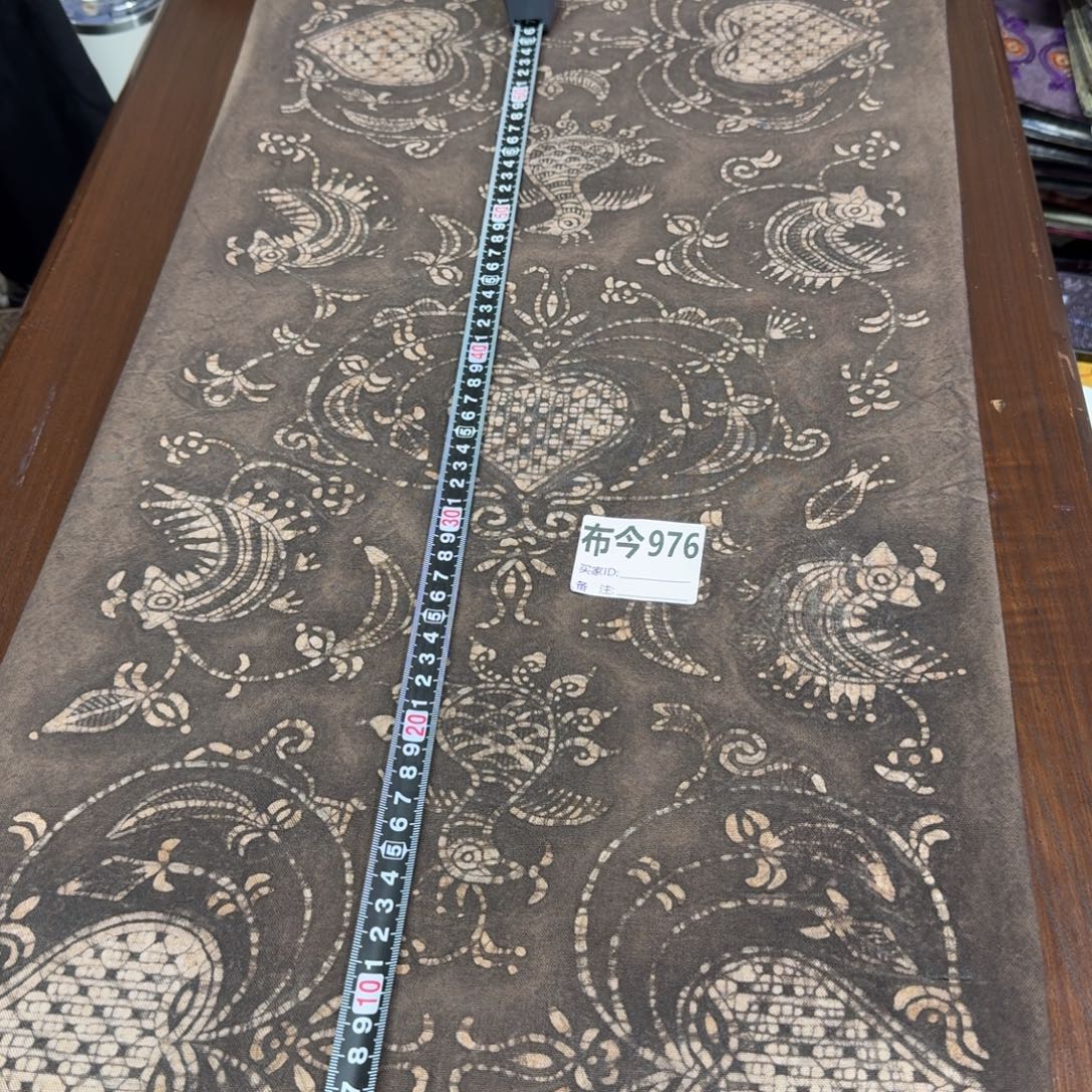 *****织绣976一张定制款蜡画60cm不退换