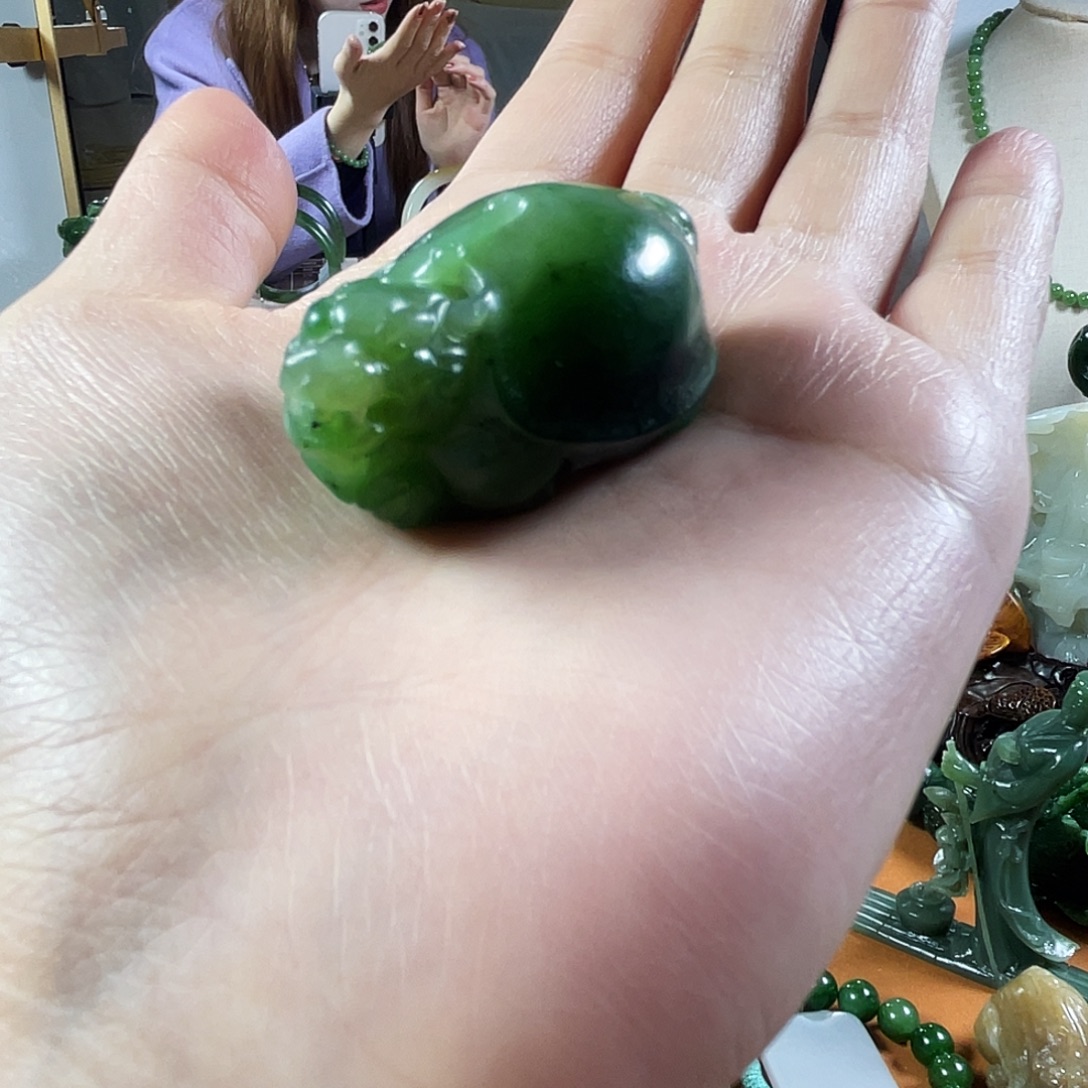 和田玉（碧玉）未镶嵌挂件