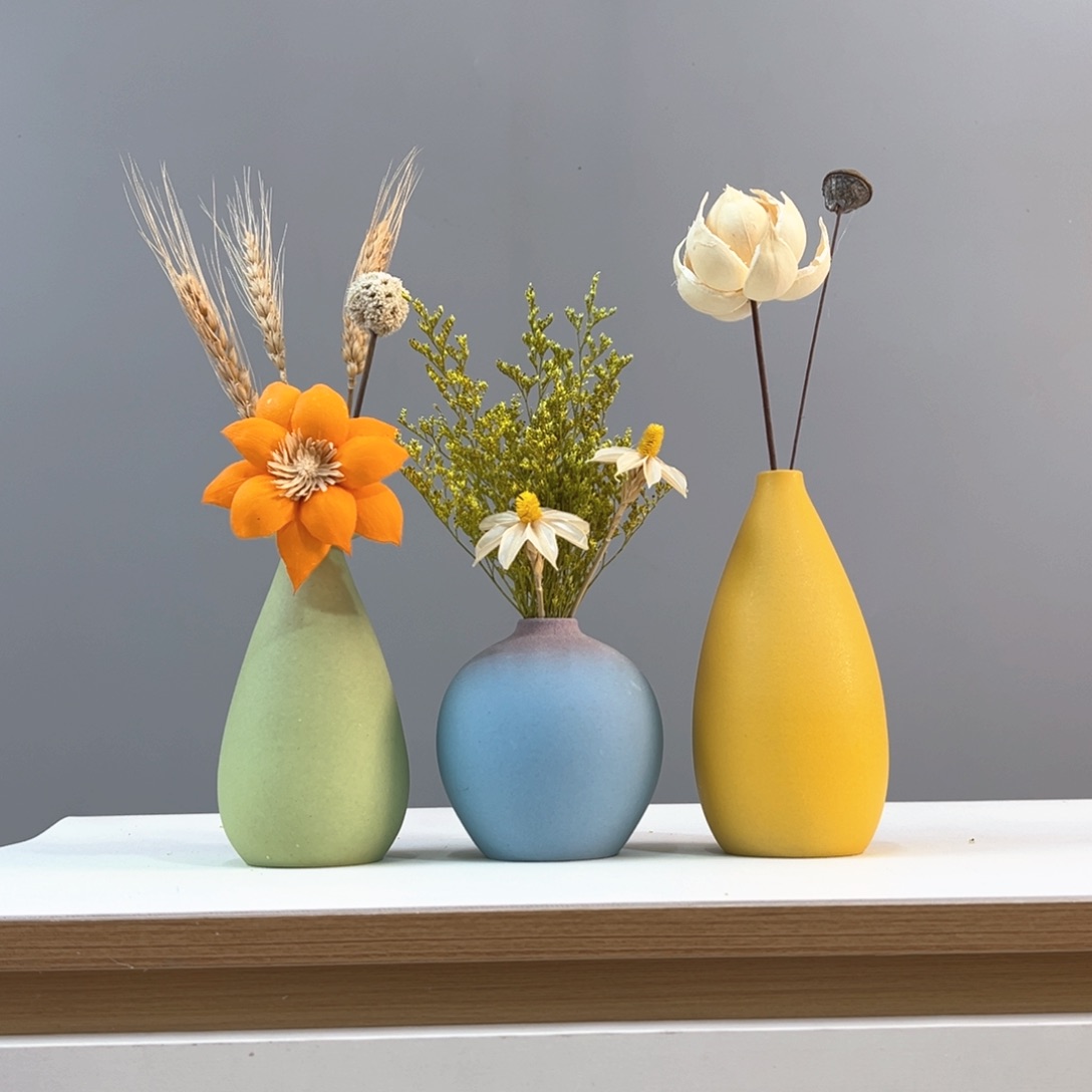 瓶花瓶带花高度20-30厘米左右