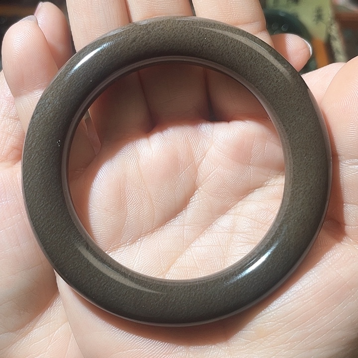 和田玉和田玉配饰未镶嵌54圈口