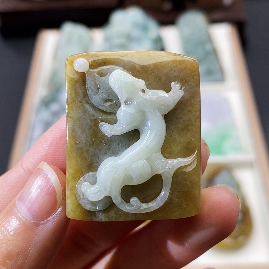 翡翠未镶嵌颈饰缅甸翡翠a货