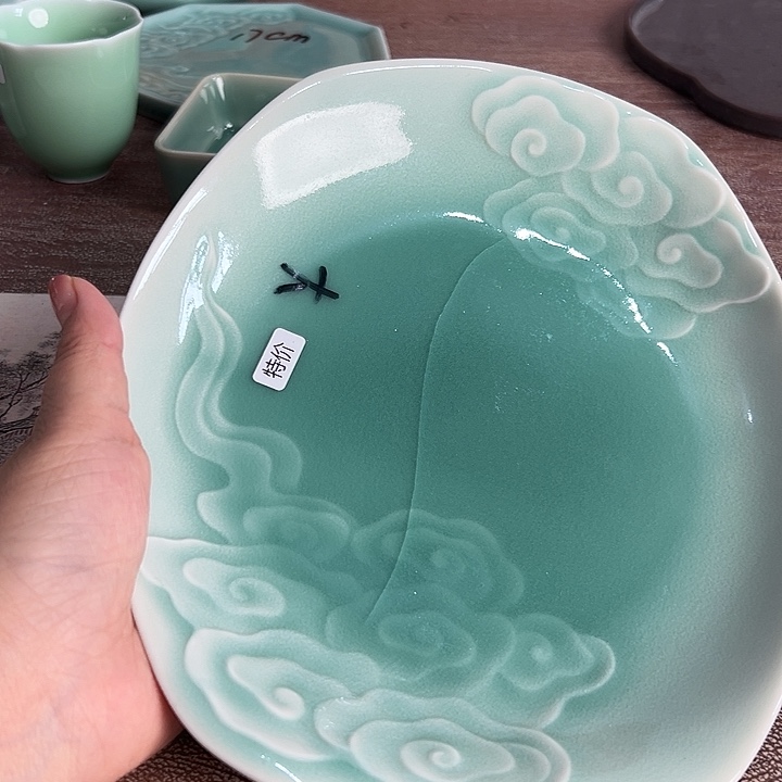 小米茶器龙泉青瓷