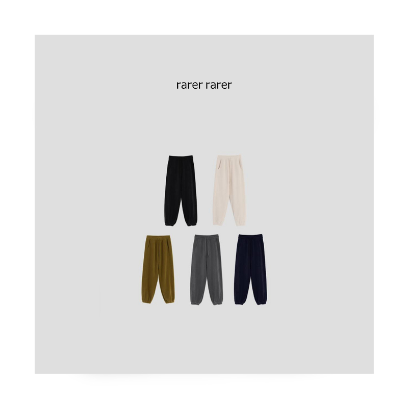 【rarer rarer】五色大王摇粒绒卫裤 2402122