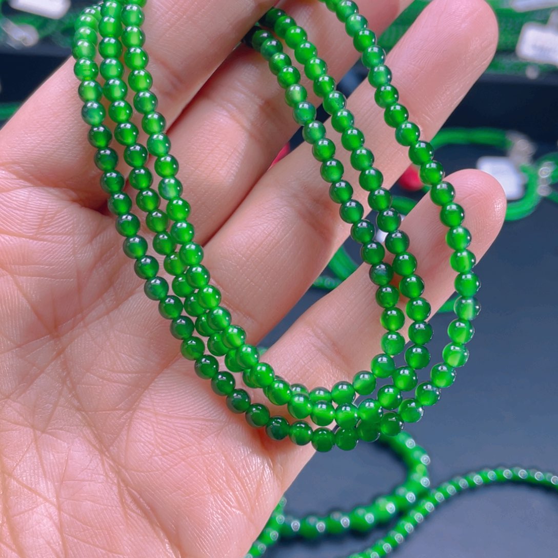 翡翠项链未镶嵌，1