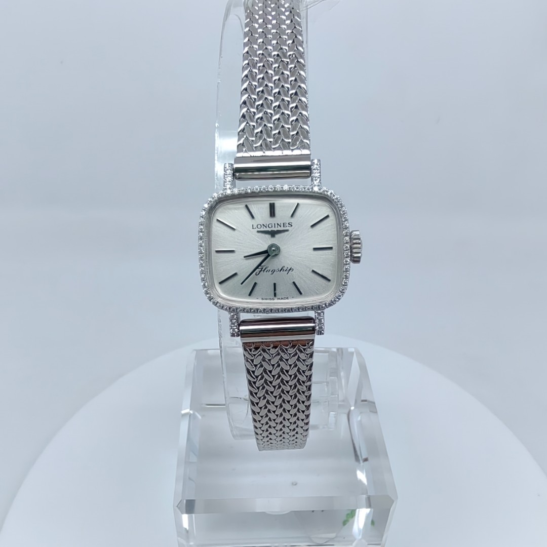 95新 Longines/浪琴 手动机械后钻15.5*19mm/公价32999/w11334