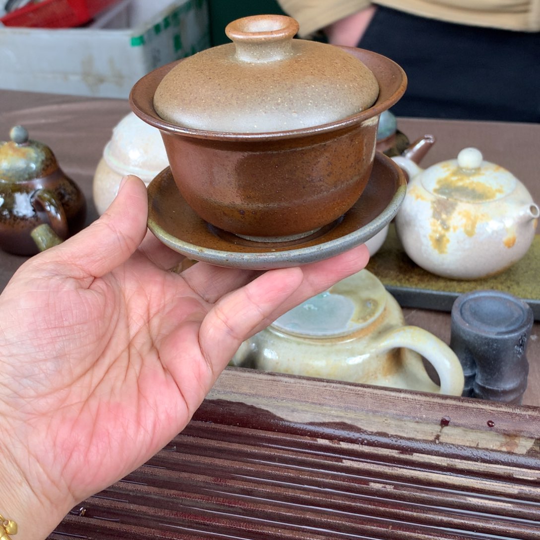 紫砂茶壶柴烧纯自然