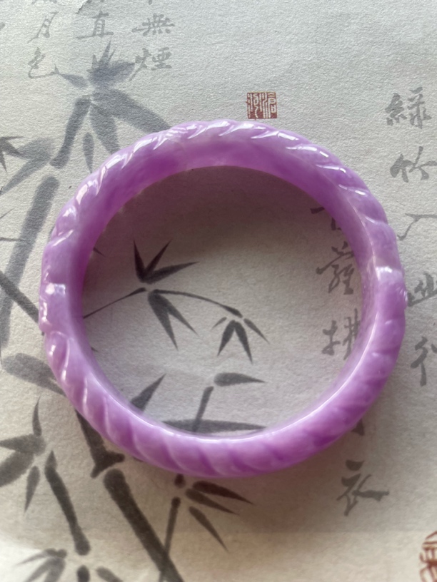 H512-五七缅甸翡翠手镯时尚冰
