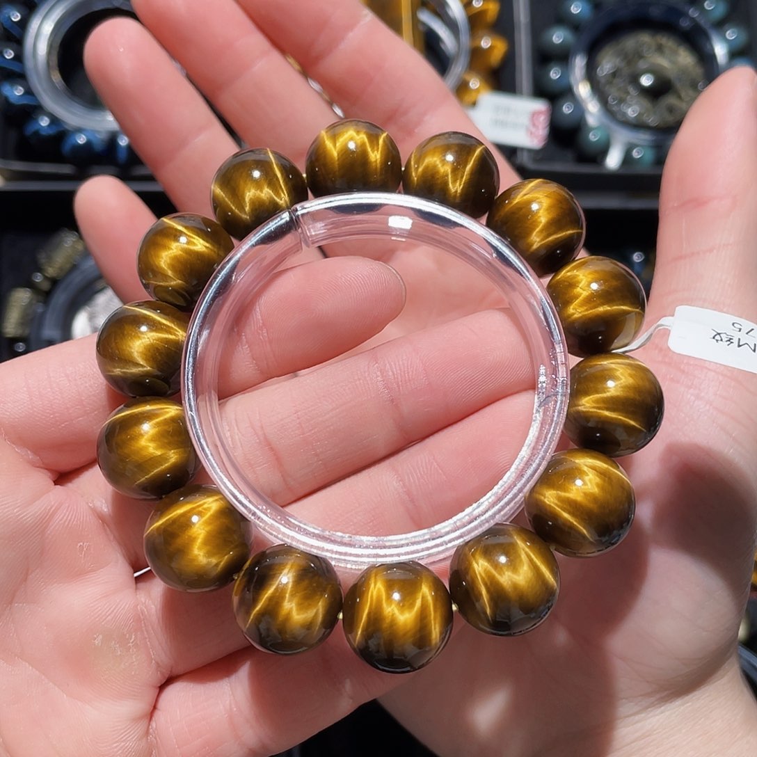 木变石（虎睛石）手串未镶嵌