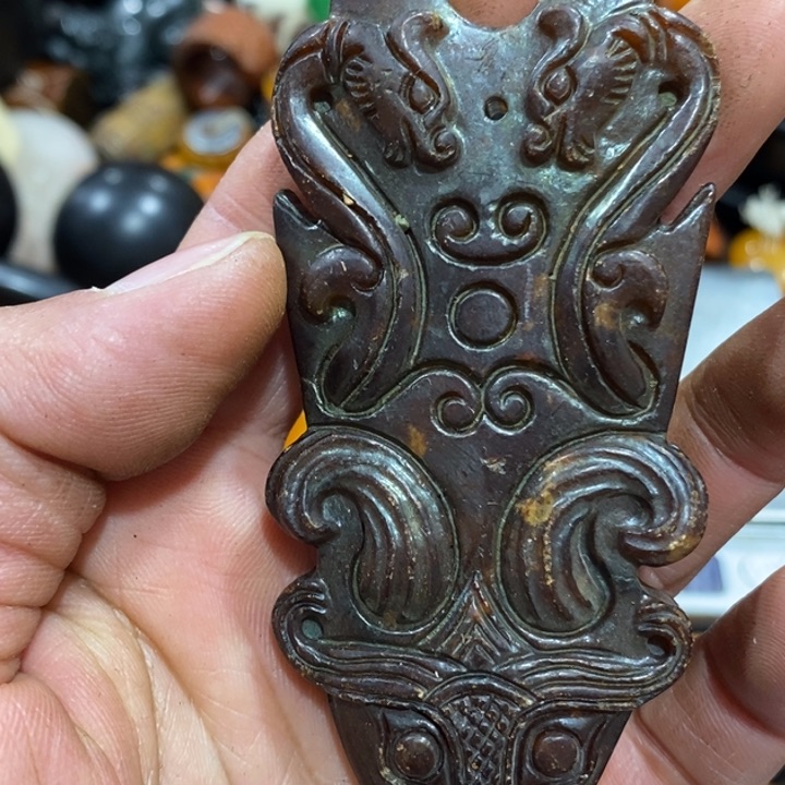 滴血莲花菩提吊坠