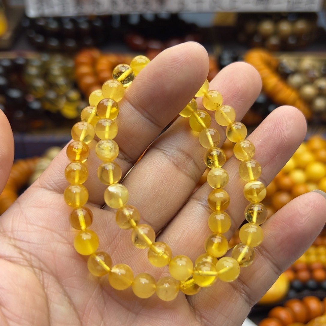 琥珀珠宝奇石未镶嵌多样性发其一