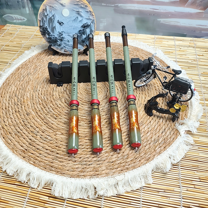 高碳精美手工超短节鱼竿 便携碳素钓鱼竿28调/19调溪流小物钓（3）