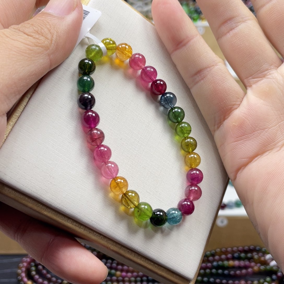 未镶嵌手串碧玺7mmmmmmmmm