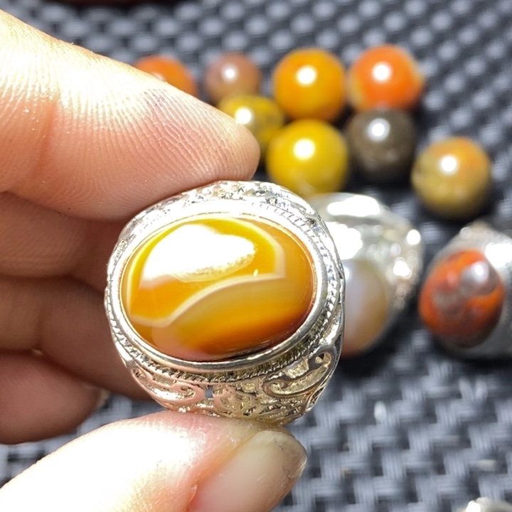 玛瑙/玉髓颈饰未镶嵌^**^