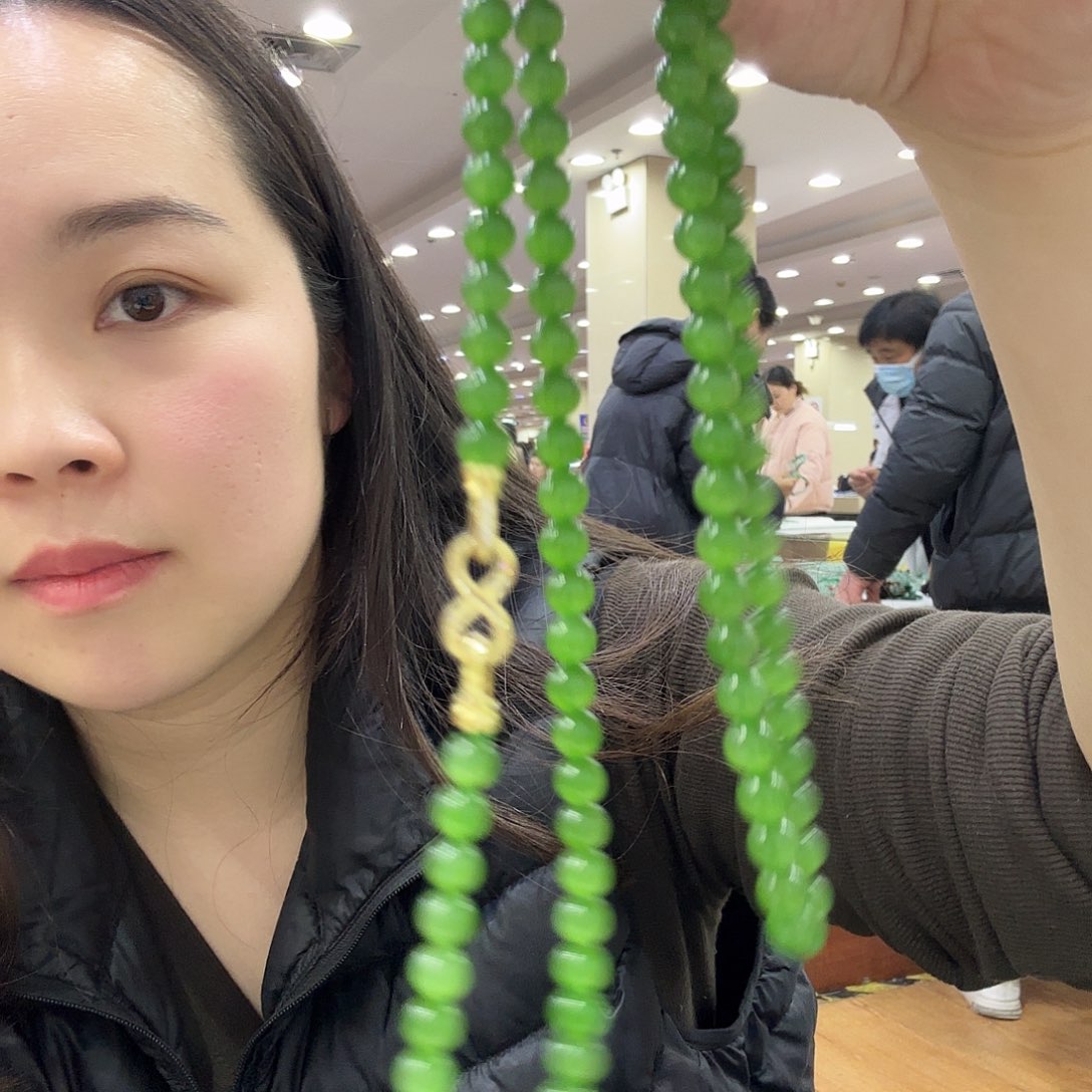 和田玉手串未镶嵌