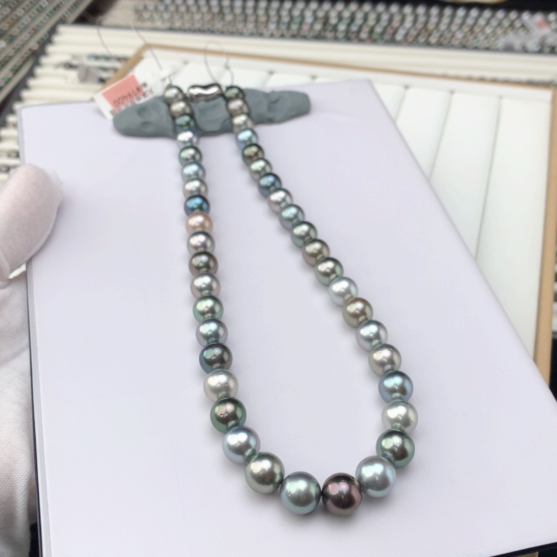 海水珍珠颈饰银S925镶嵌