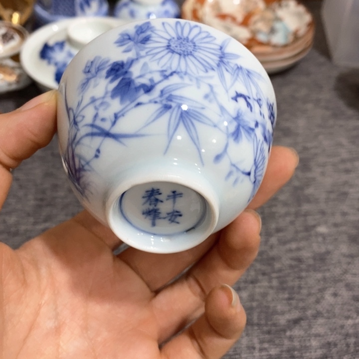 紫砂茶杯非常漂亮好看的碗