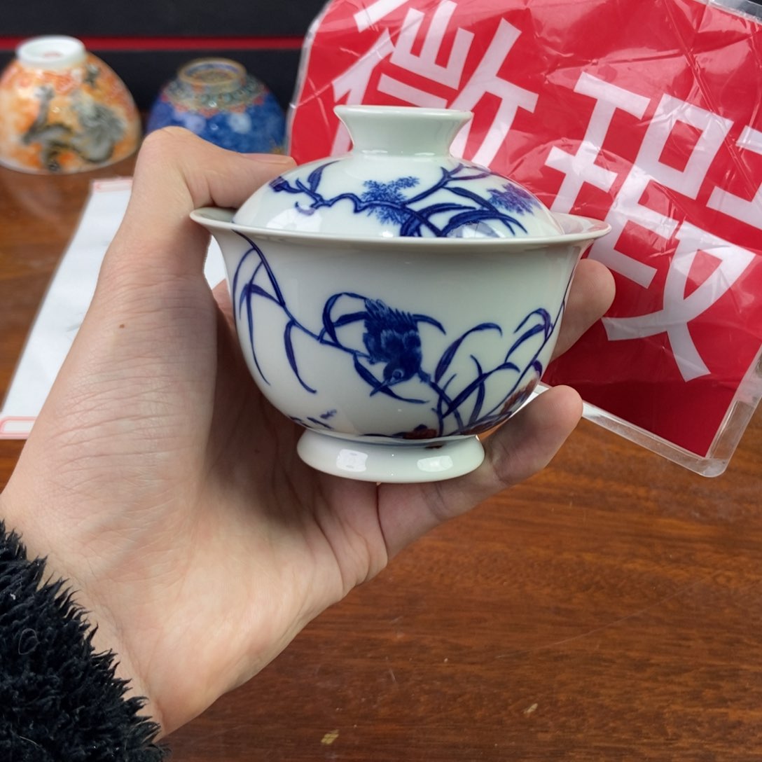 杯景德镇手绘陶瓷艺术