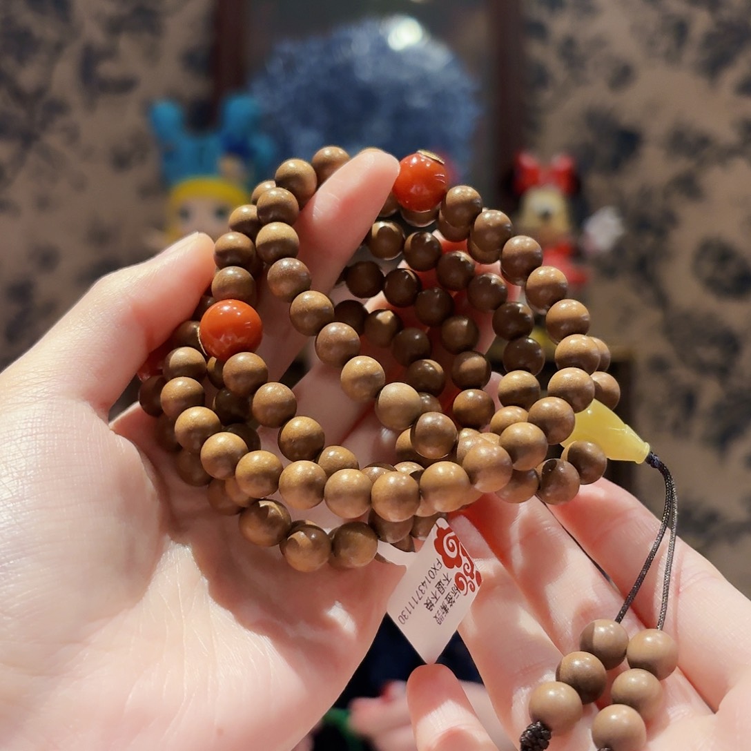 檀香木手串未镶嵌